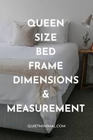 queen bed dimension guide