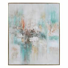 oversize modern 61 in pastel abstract