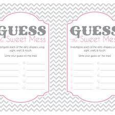 But relax, these are just. Party Games Baby Shower Game Cards For Guess The Sweet Mess Candy Bar Game Ready To Print 2 Per Sheet Yellow And Gray Dirty Diaper Game Printable Paper Party Supplies