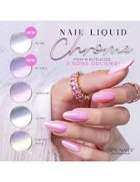 Nail Liquid Chrome Glass Spn Nails