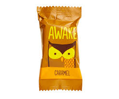 awake caffeinated chocolate caramel