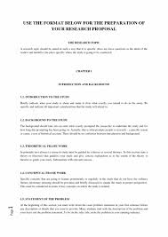 Research Proposal Template Apa Format Template Of A Research