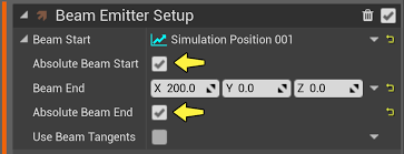 beam effect in niagara unreal engine