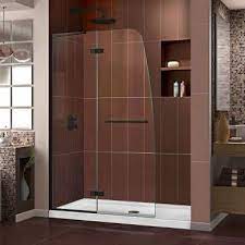 Frameless Hinged Shower Door