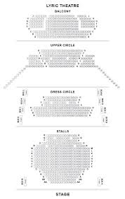 Lyric Theatre London Seat Guide And Chart