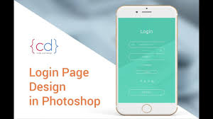 The app has over 100 million downlo. Ui Design Tutorial Step By Step In Photoshop Mobile App Login Page Code And Design Youtube