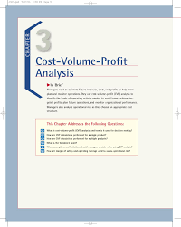 Cvp Analysis By A A Issuu