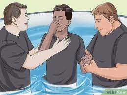 Bible baptism requires coming to the water, going down into it, and coming up out of it. How To Baptize Someone 12 Steps With Pictures Wikihow