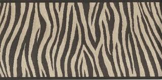 Black And Brown Zebra Stripes Wallpaper