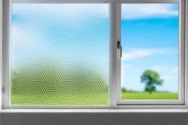 Buy Hexagon Pattern Frosted Glass