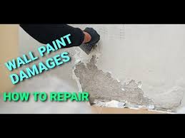Wall Paint Damages How To Repair Step
