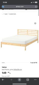 Ikea Tarva Bed Frame And Mattress 160 X