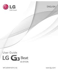 lg g3 beat d722k user manual pdf
