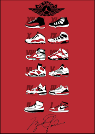 air jordan shoes poster