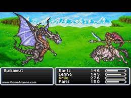 Final Fantasy V Advance - Part 43: Odin & Bahamut - YouTube