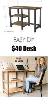 Diy Home Furniture Diy Desk Plans