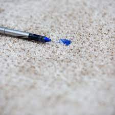 remove ink from carpeting or a rug