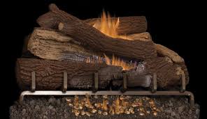 Outdoor Vent Free 36 Gas Log Set With
