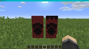 a wither banner in minecraft