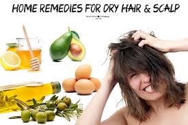 home remes for dry hair scalp