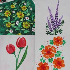 21 easy flower painting ideas craftsy