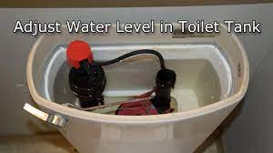 adjust water level in toilet tank how