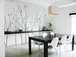 Modern Dining Room Wall Decor Less Is