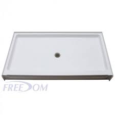 freedom easy access shower pan center