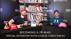 There are no particular details that show that. Becoming A 3 Man Special Interview With Coach Corey Wayne 21 Live Youtube