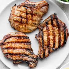 juicy grilled pork chops fit foo finds