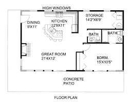 One Bedroom House Plans
