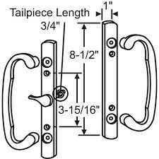 Strybuc Patio Door Handle Set 13 291b