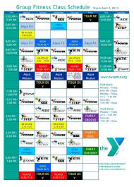new group fitness cl schedule