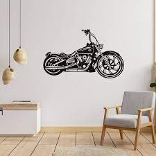 Harley Davidson Motorcycle Metal Wall