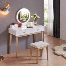 high end smart lighted dressing table