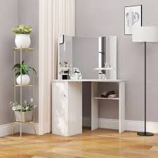 Corner Dressing Table Cosmetic Table