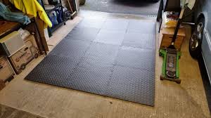 halfords garage matting review