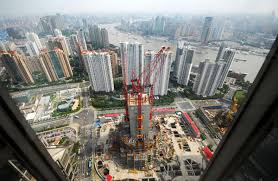 shanghai tower grows taller 1