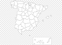 Create your own custom map of spain. Provinces Of Spain Blank Map Globe Map Angle White Png Pngegg
