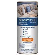 sentry home flea tick carpet powder