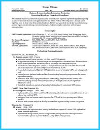 Resume systems analyst financial services Sample Financial Analyst Resume