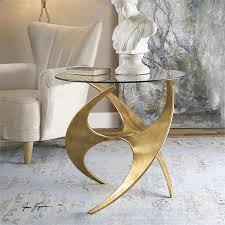 Glass Accent Tables Metal Furniture