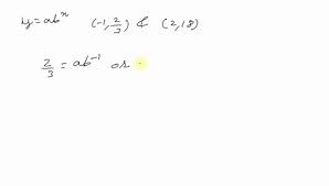 solved write an exponential function y