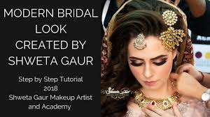 modern bridal makeup by shweta gaur