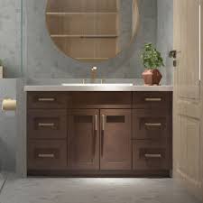 Visit the nearest lowe's store in calgary, or check out its bathroom vanity section online and shop with fast shipping option! Shop Cowry Vac Ep Shaker Style Bathroom Vanity Set With 15 In Side Vanity Drawer Bank At Lowe S Canada Bathroom Vanity Bathroom Vanity Base Bathroom Styling