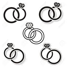 Valentine day themed vector illustration for icon, stamp, label, badge, certificate, brochure, gift card, poster or banner decoration. Clip Art Wedding Rings Drawing In 2020 Wedding Ring Drawing Wedding Ring Clipart Wedding Ring Icon
