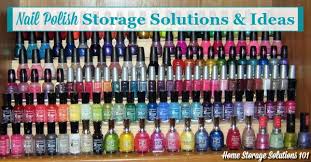nail polish storage ideas