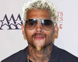 Chris Brown Dyes His Beard Blonde To Match His Hair Photo