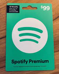 spotify yearly subscription
