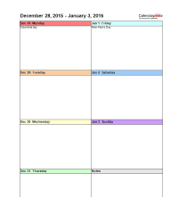 Fillable Weekly Calendar Fresh Hours Of Availability Template